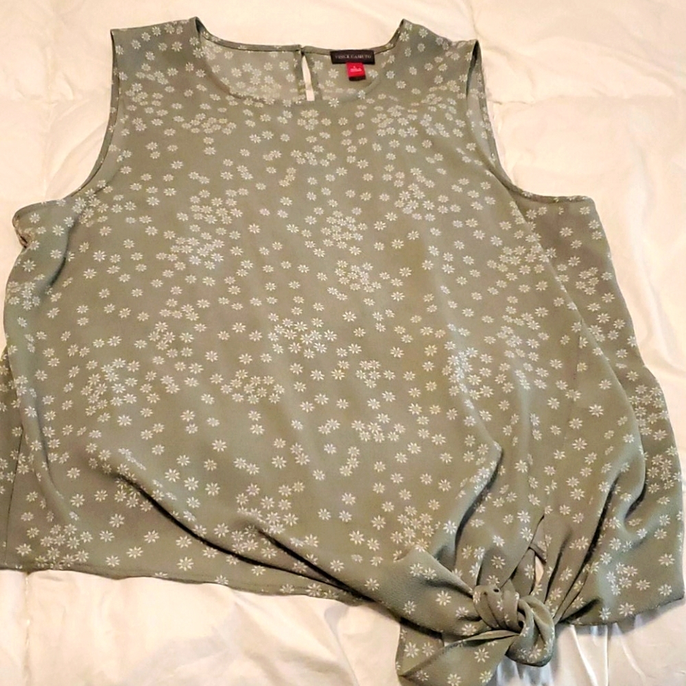 Sleeveless Vince Caputo top